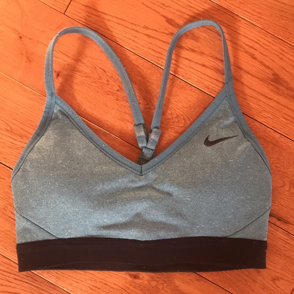 NIKE Teal Sport Bra - Picture 4 of 5